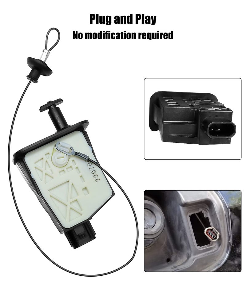 TIKSCIENCE 74700-TVA-A02 مشغل غطاء الوقود مجموعة باب الغاز لهوندا أكورد 2018 2019 2020 2021 - Image 4