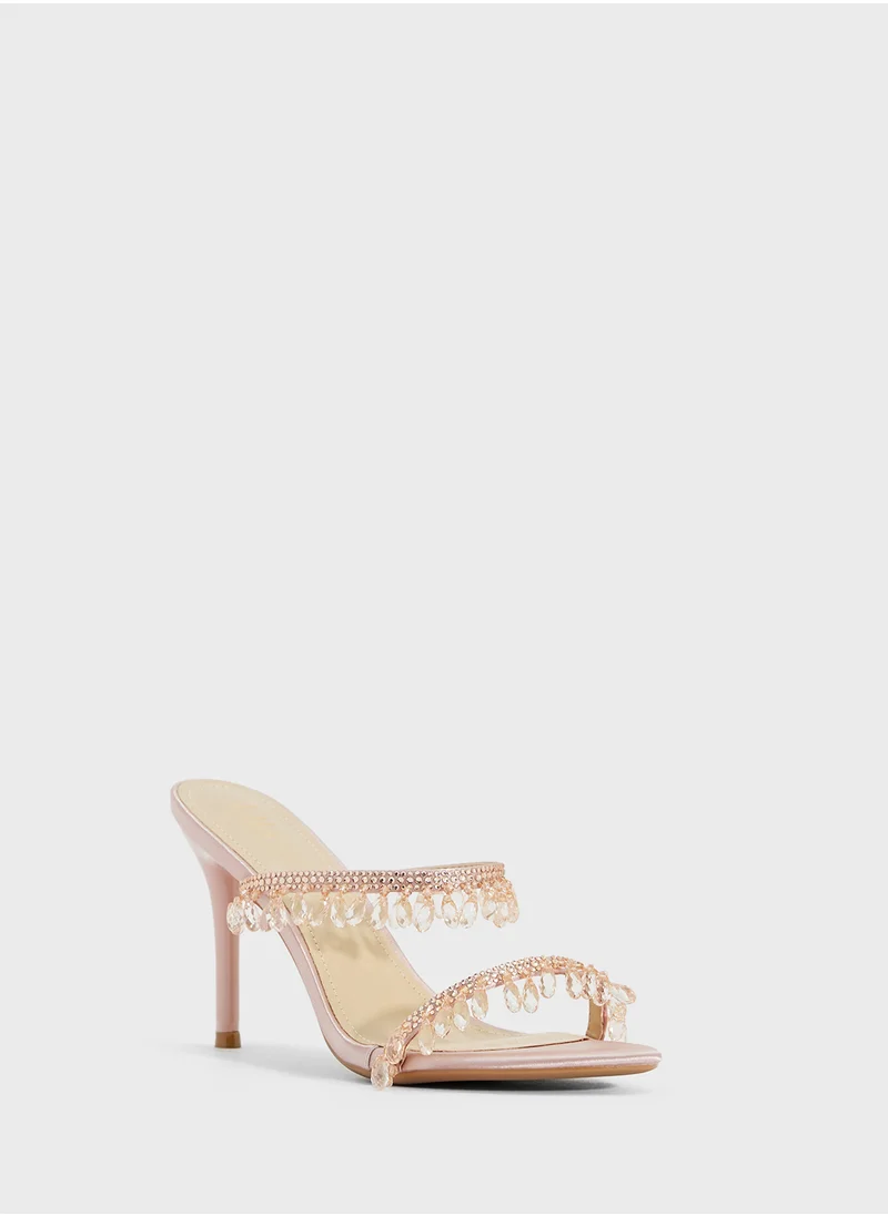 ايلا Double Strap Heeled Sandal