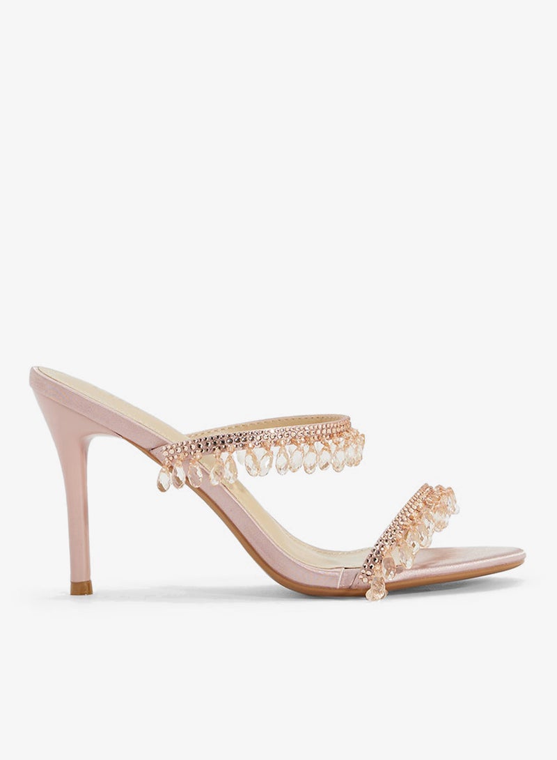 ELLA Double Strap Heeled Sandal - Image 1