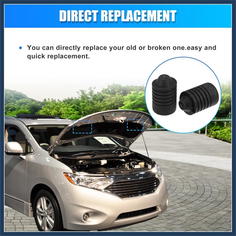 INFINAUTO مصدات مطاطية لغطاء المحرك من INFINAUTO لسيارات نيسان - Image 3