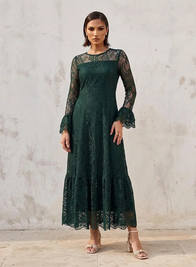 سبلاش فيڤ Fav Maxi Dress with Lace Detail