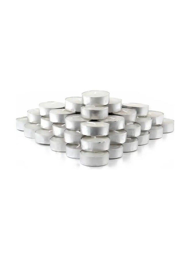 Generic 50-Piece Candle White/Silver  - Image 1