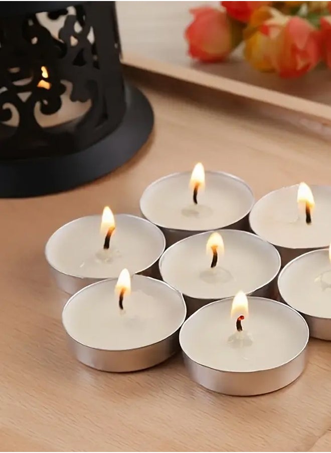 Generic 50-Piece Candle White/Silver  - Image 3