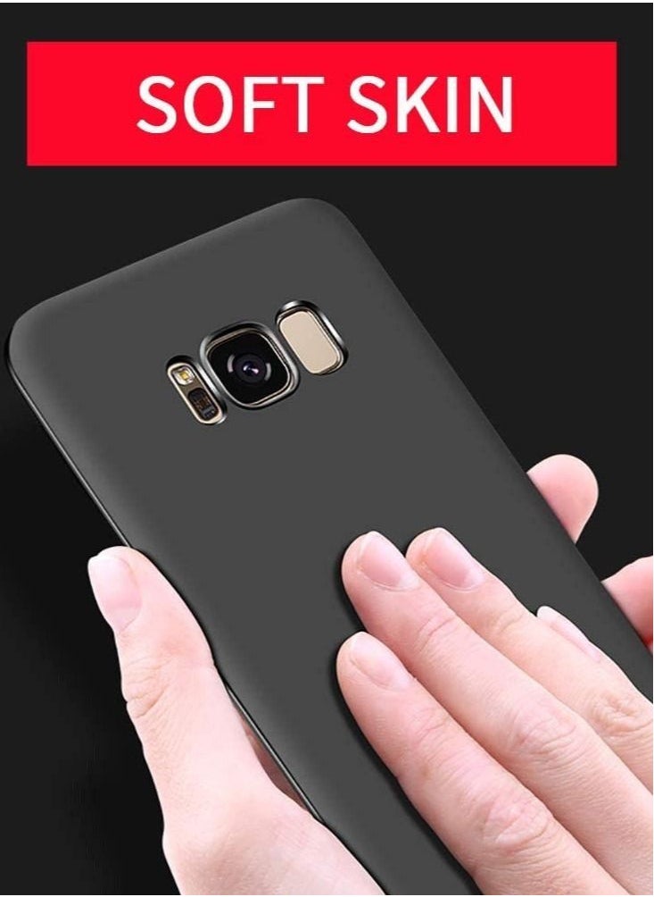 Generic Samsung Galaxy S8 Case Ultra Slim Shockproof Cover Black  - Image 3
