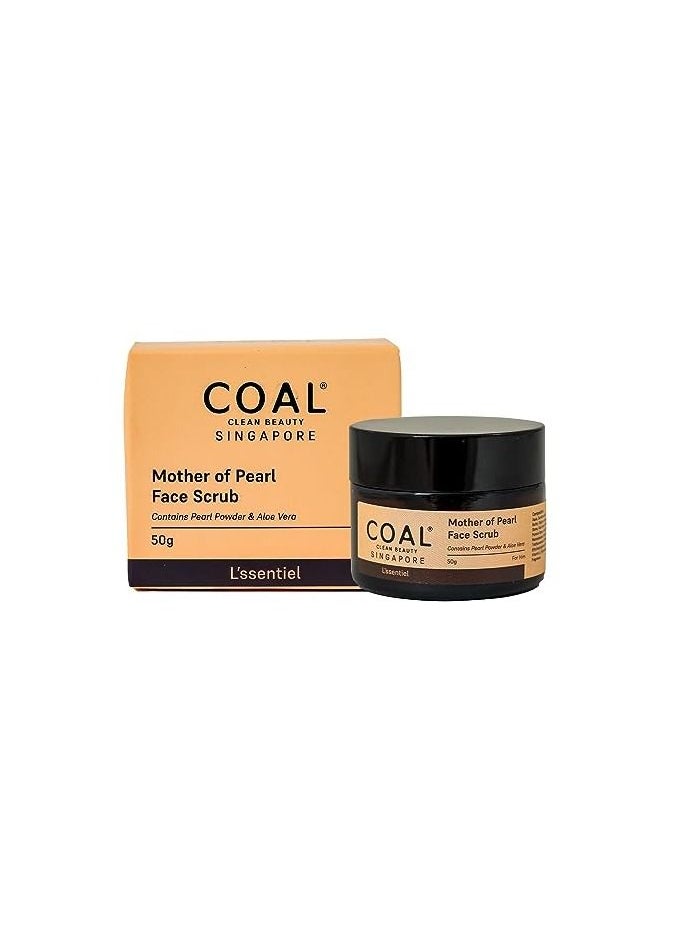 COAL CLEAN BEAUTY COAL Clean Beauty Mother of Pearl Face Scrub  - Image 3
