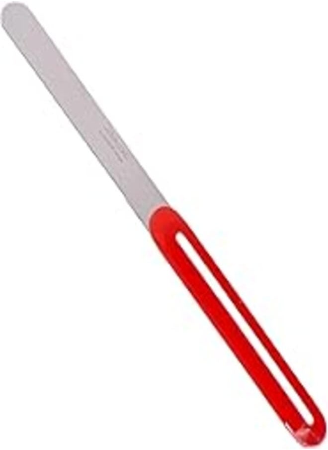Arcos - Arcos Linea Serrated Table Knife - Red, 21.5cm - Image 1