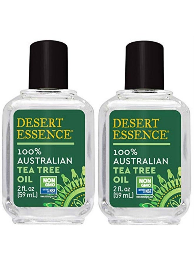DESERT ESSENCE 100% Australian Ttree (2Pk) 2 Fl Oz  - Image 1