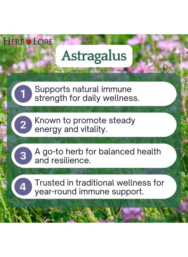 Herb Lore Astragalus Tincture - Liquid Astragalus Root Extract Drops - Immune System Support - 4 Fl Oz - Image 4