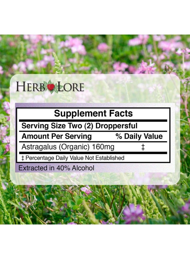 Herb Lore Astragalus Tincture - Liquid Astragalus Root Extract Drops - Immune System Support - 4 Fl Oz - Image 5