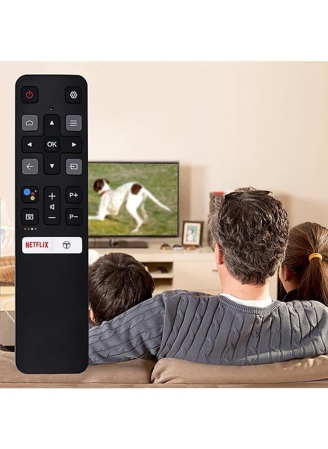 HuHa - Replacement Universal Remote Control For TCL LED LCD Smart TV Black - Image 1