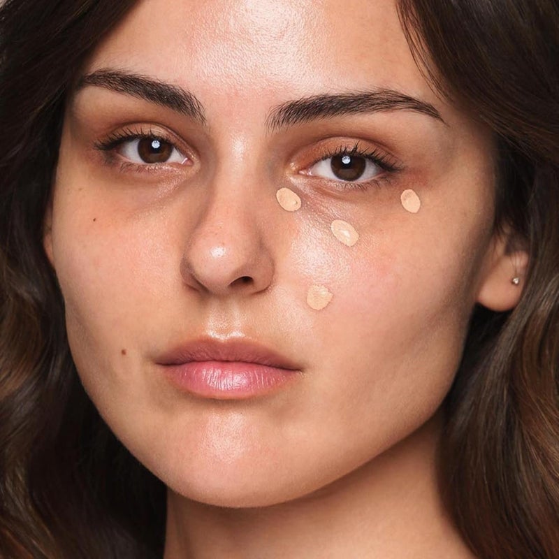 Jouer Essential High Coverage Liquid Concealer - Brightening Concealer - Color Corrector for Under Eye Dark Circles, Spot Coverage, and Eye Primer - Soft Matte Finish, Macaron - Image 3