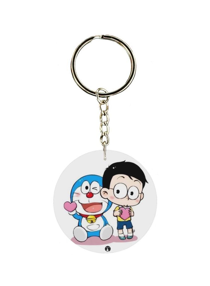 RKN Doraemon Printed Keychain