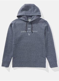 American Eagle Logo Graphic Drawstring Pullover Hoodie  - Image 4