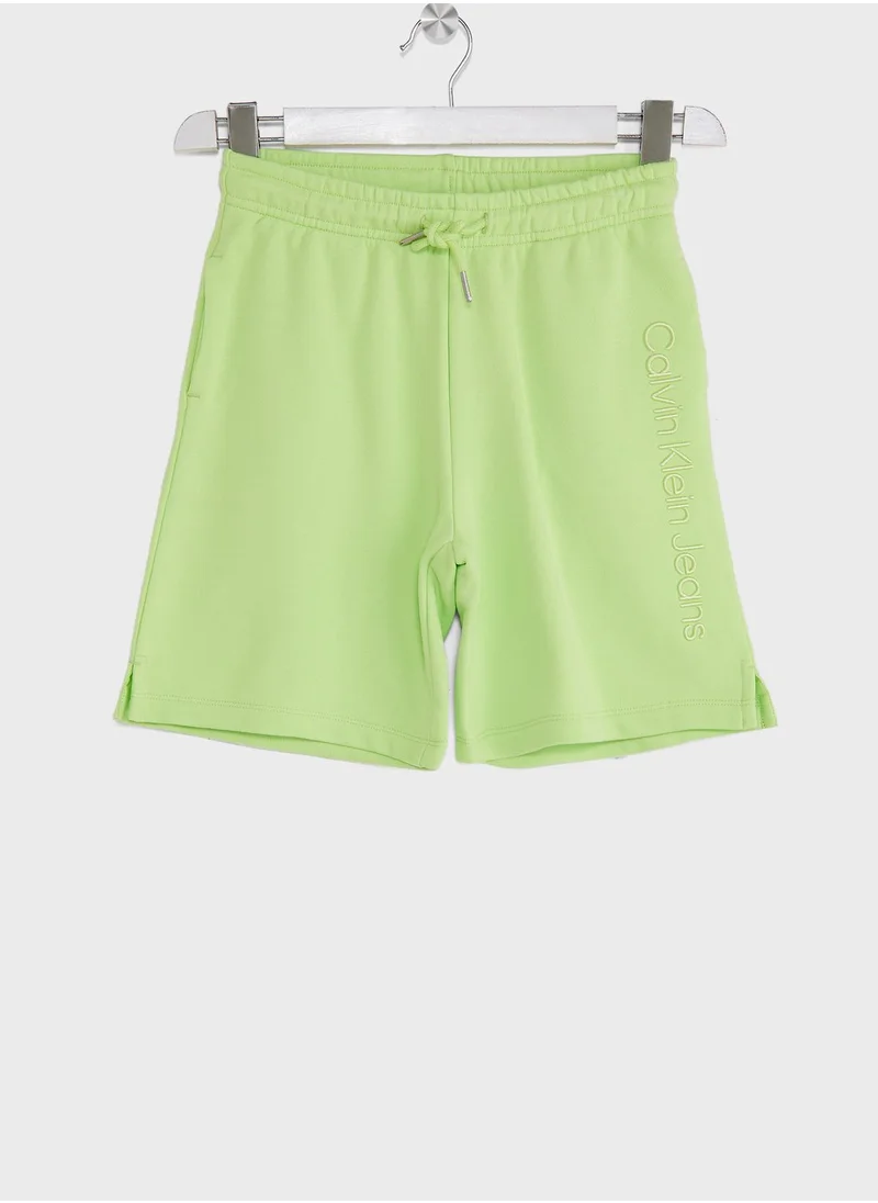 Calvin Klein Jeans Youth 3D Raised Shorts