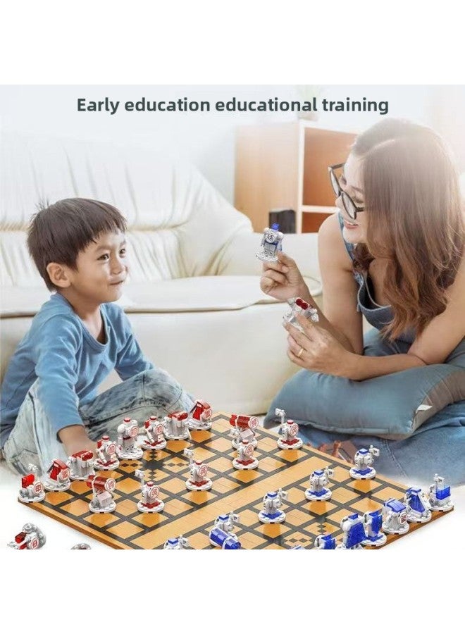 Children's Toys Wholesale Stall Indoor Park Double Interactive Building Blocks Chess Factory Spot Wholesale Parent-Child