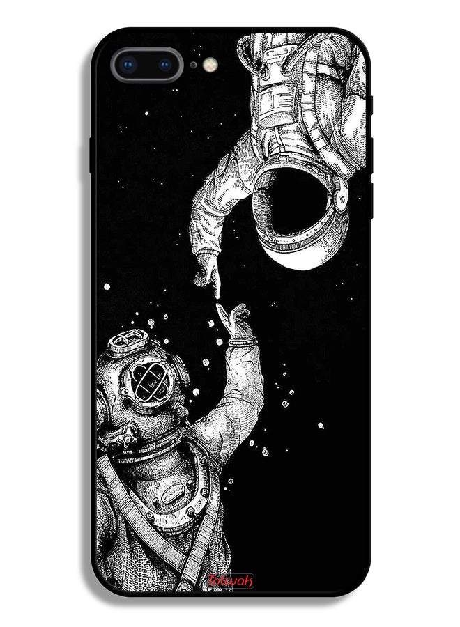 Tolwak Apple iPhone 8 Plus Protective Case Astronauts - Image 2