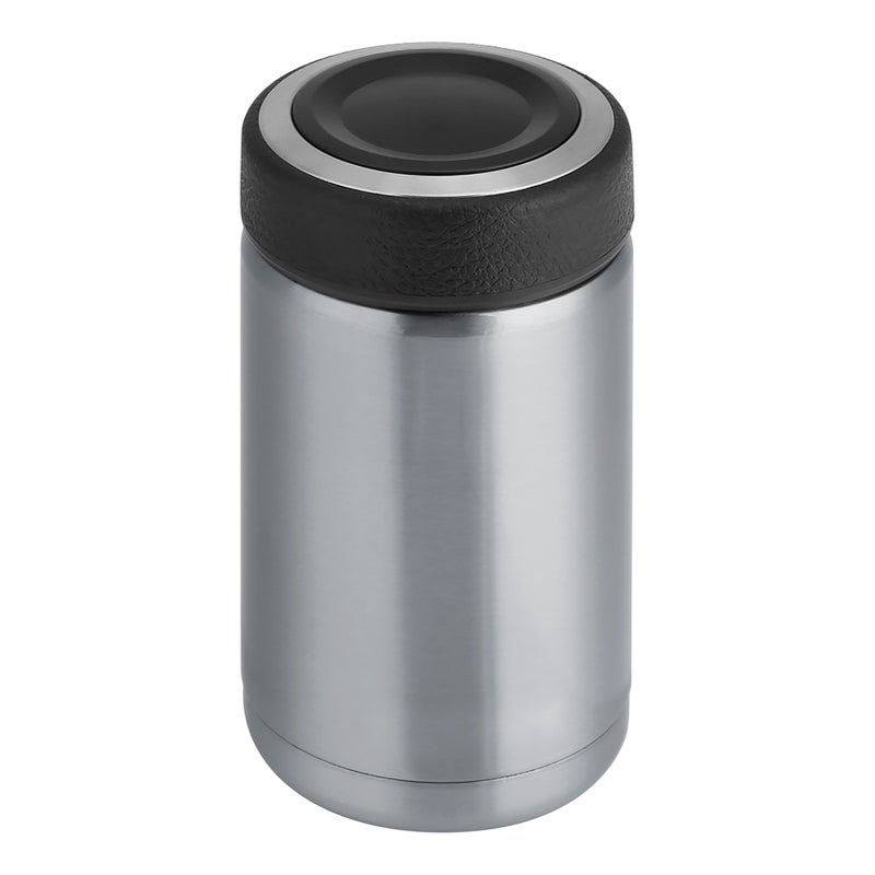 KAXIFEI Stainless Steel Vacuum Thermal Insulated Travel Mug Bottle Flask Coffee Cup Sliver - Image 2