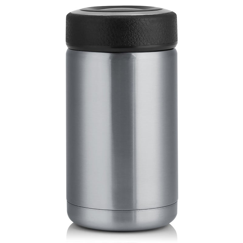 KAXIFEI Stainless Steel Vacuum Thermal Insulated Travel Mug Bottle Flask Coffee Cup Sliver - Image 1