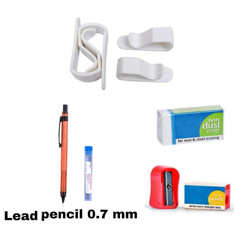 DUSHALA Mini drafter, Roller scale, Pro circle, drawing stationery items for Engineering drawing - Image 3