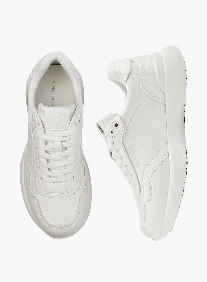 Flora Bella By Shoexpress Flora Bella Panelled Lace-Up Sneakers