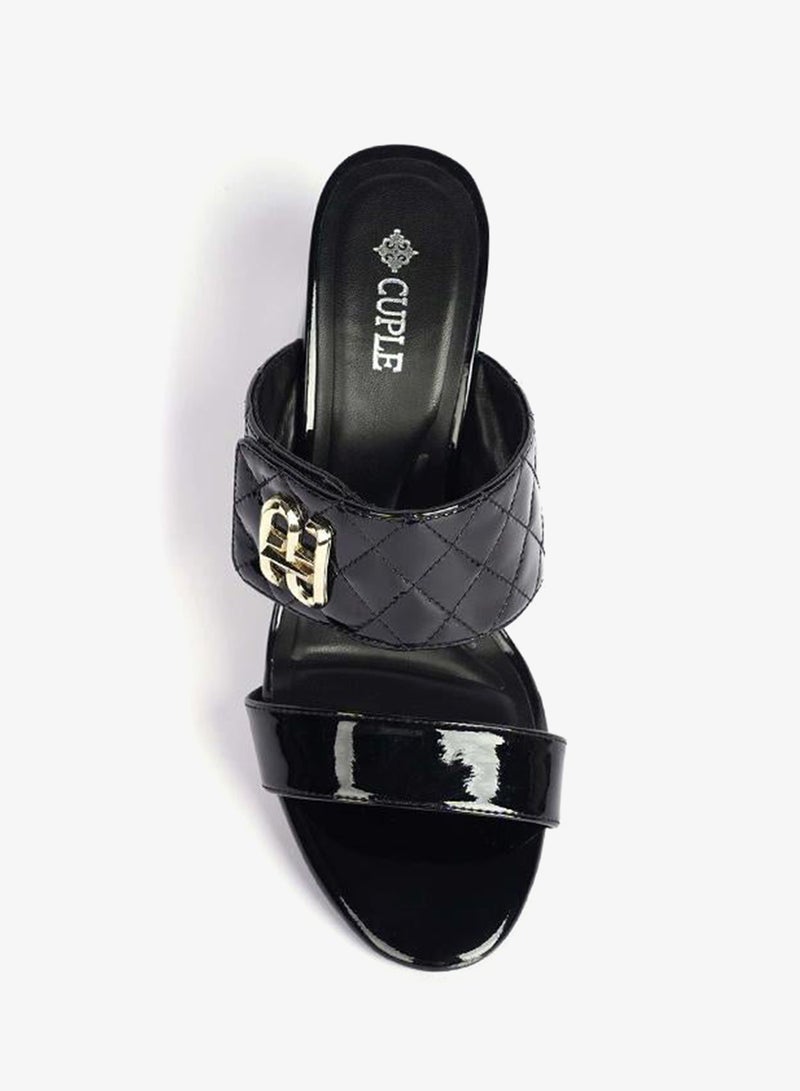 Cuple Ladies Festive Heeled Sandals - Image 3