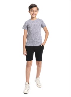 Andora Zipper Pockets Practical Plain Boys Shorts  - Image 1