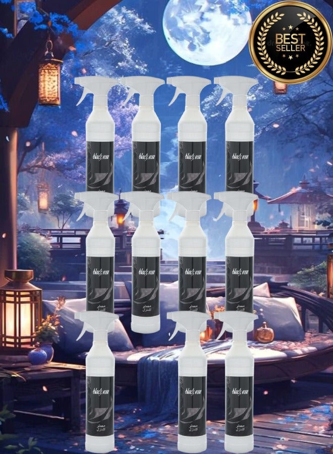 Banafa 11 Pieces Black Rose House Freshener - Image 1