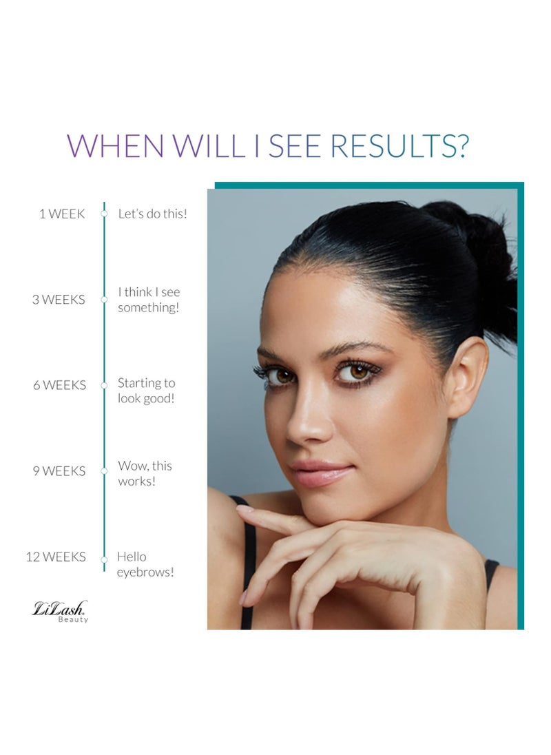 LiLash LiLash Purified Eyelash Physician-Formulated Serum for Fuller & Longer Looking Eyelashes | Natural Eyelash Enhancer Safe for Sensitive Eyes & Contact Lens Wearers | 90-Day Supply (2mL)  - Image 5