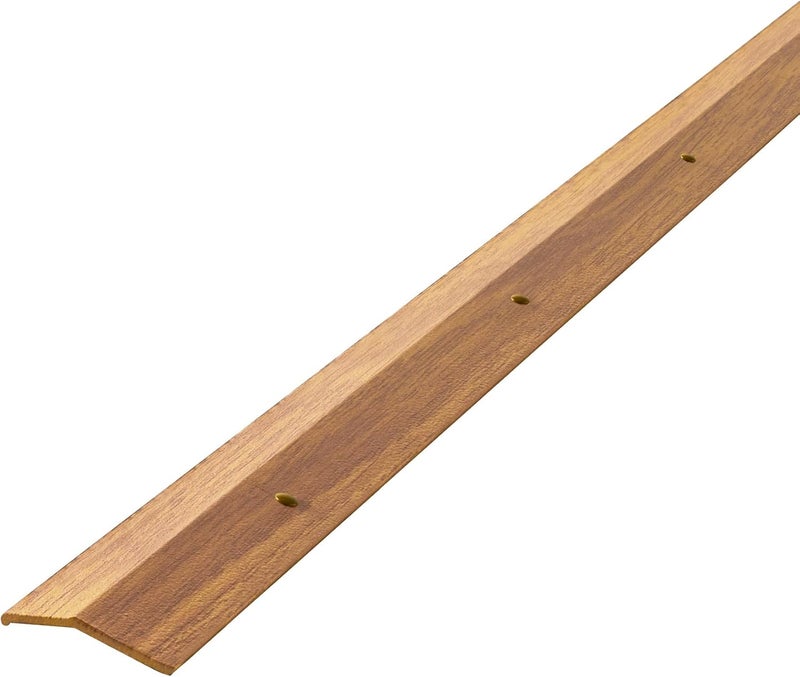 M-D Building Products Wide Carpet Trim - 1-3/8 In W X 36 In L X 0.3 In H, Oak Finish - Image 1