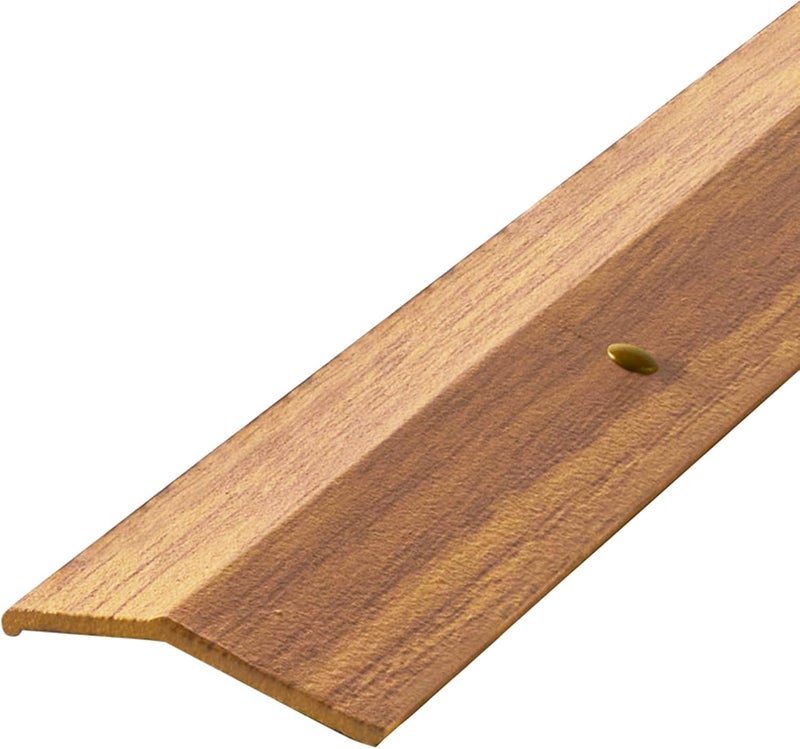 M-D Building Products Wide Carpet Trim - 1-3/8 In W X 36 In L X 0.3 In H, Oak Finish - Image 3