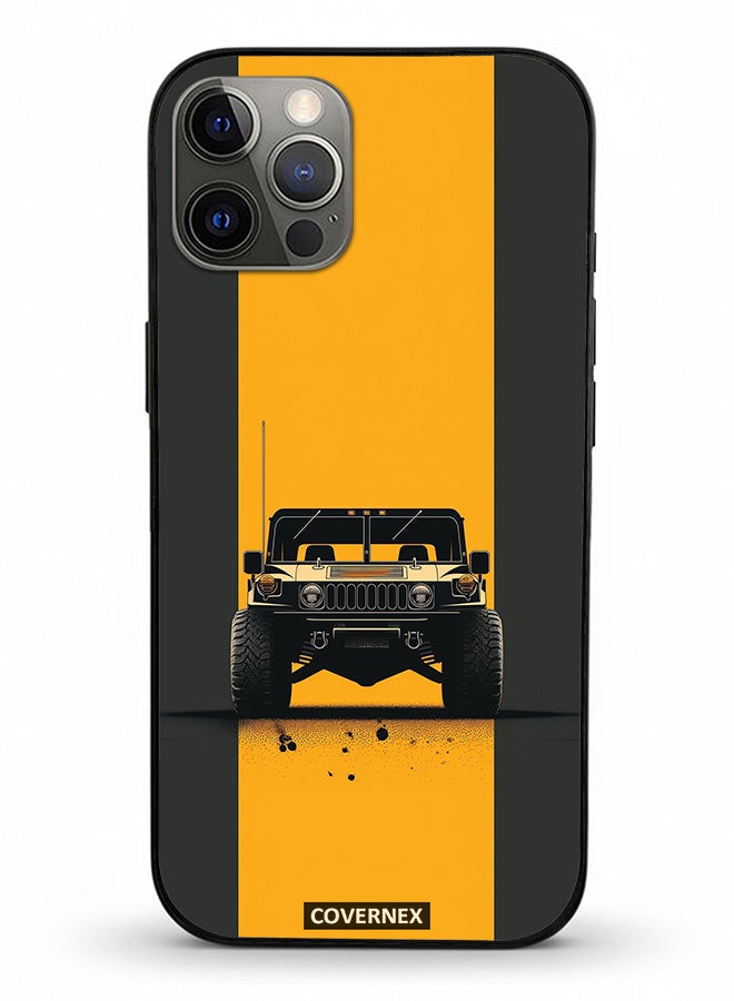 Covernex غطاء حماية لجهاز آيفون 12 برو مزخرف بتصميم الطرق الوعرة - Image 2