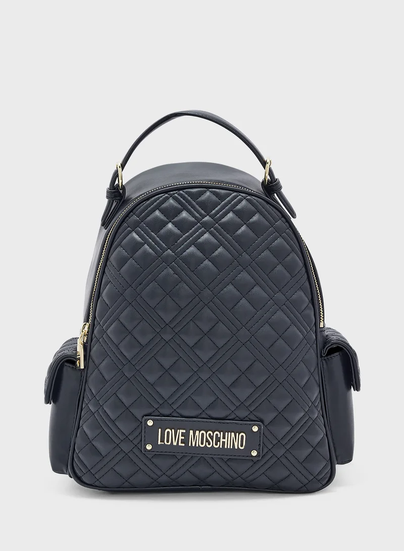 لوف موسكينو BLACK QUILTED PU BLACK QUILTED PU