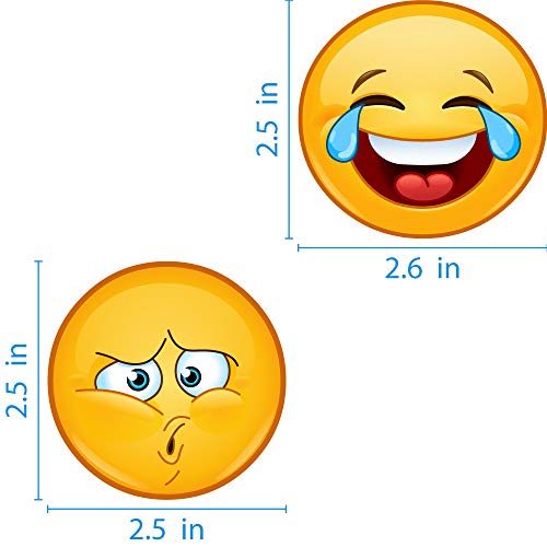 StikArt Removable Emoji Stickers (#1) - Image 4