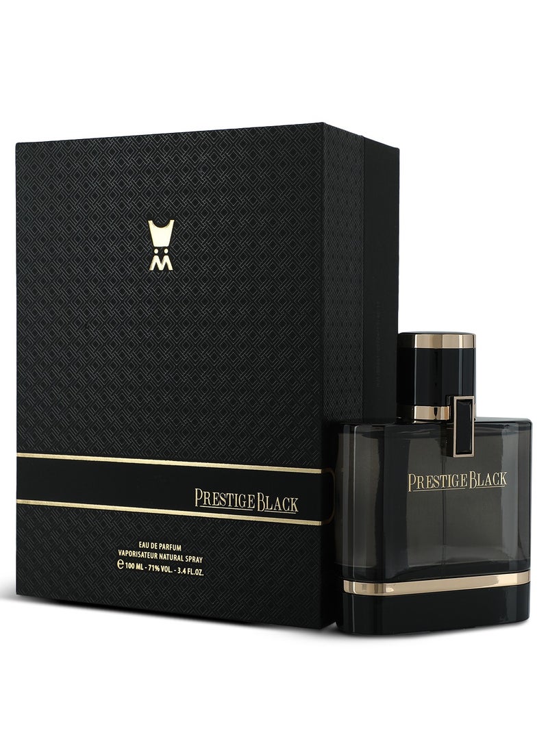  Al Majed Oud Prestige Black Eau de Parfum - 100ml - Image 1