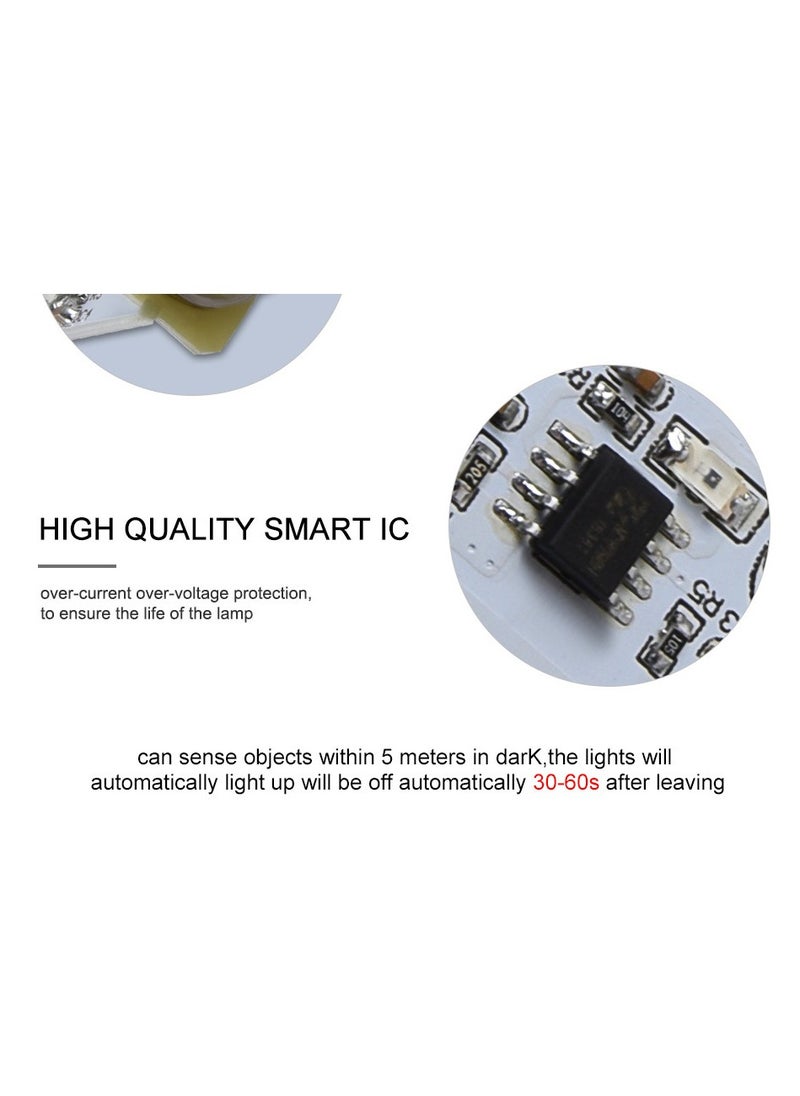 Infrared sensor bulb Smart LED bulb Corridor energy-saving sensor LED bulb E27 screw universal bulb