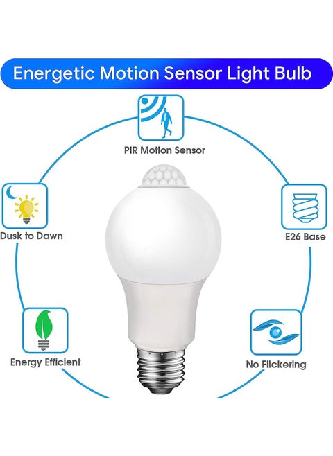 Infrared sensor bulb Smart LED bulb Corridor energy-saving sensor LED bulb E27 screw universal bulb