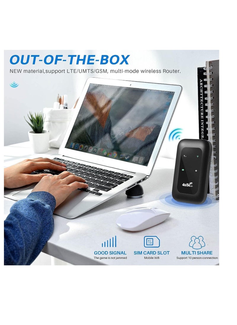 Generic - Pocket WiFi 4G LTE Car Repeater, Mobile WiFi Hotspot Wireless Broadband, Mifi 4G with Slot - Image 1