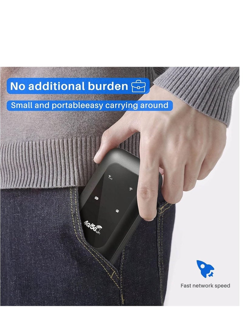 Generic - Pocket WiFi 4G LTE Car Repeater, Mobile WiFi Hotspot Wireless Broadband, Mifi 4G with Slot - Image 1