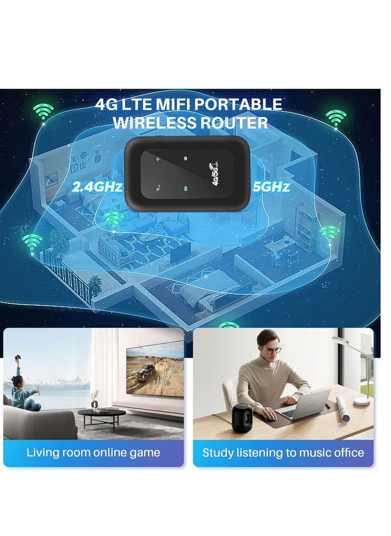 Generic - Pocket WiFi 4G LTE Car Repeater, Mobile WiFi Hotspot Wireless Broadband, Mifi 4G with Slot - Image 1