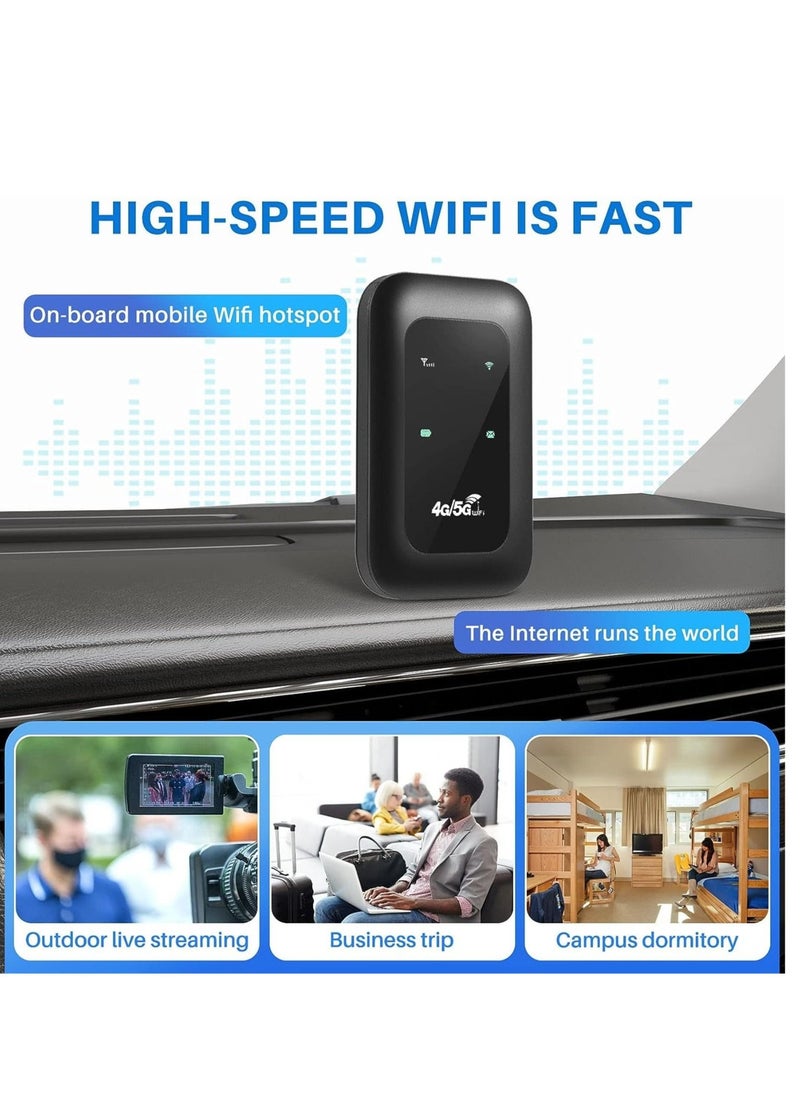 Generic - Pocket WiFi 4G LTE Car Repeater, Mobile WiFi Hotspot Wireless Broadband, Mifi 4G with Slot - Image 1