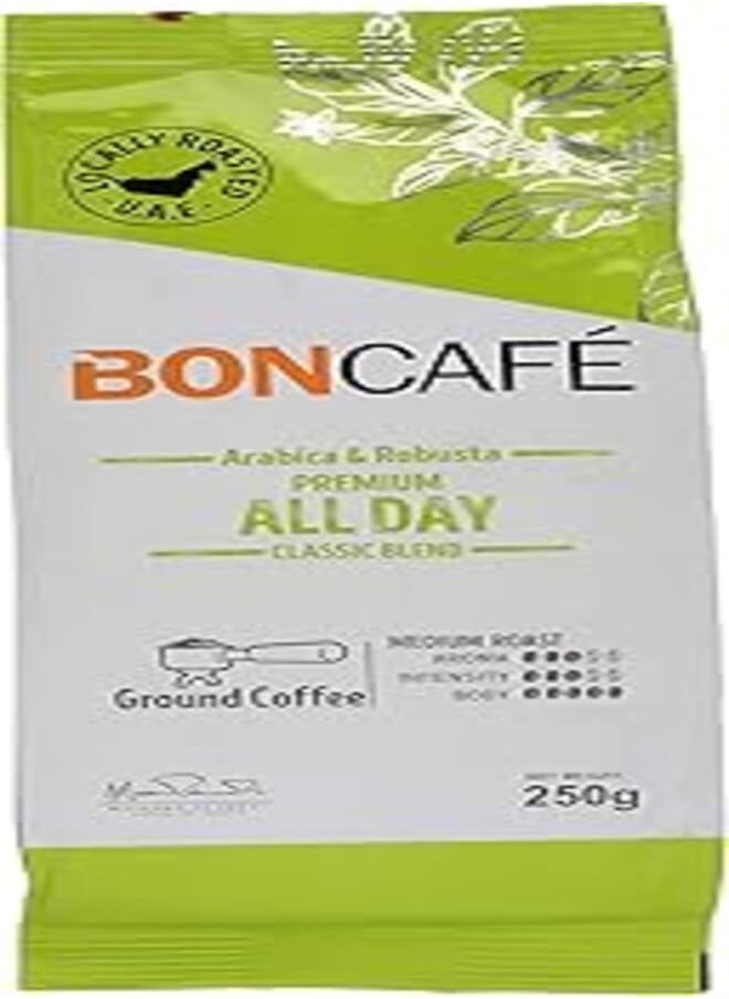 Segafredo BonCafé ALL DAY Classic Blend 250gm 