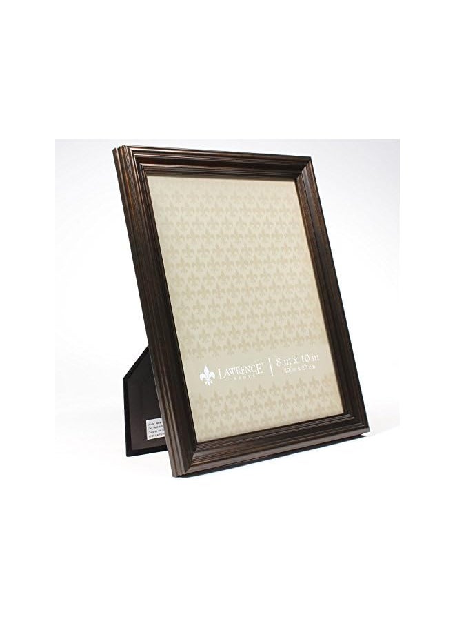 Lawrence Frames Frames 535580 Bronze 8x10 Classic Detailed Oil Rubbed Picture Frame  - Image 2
