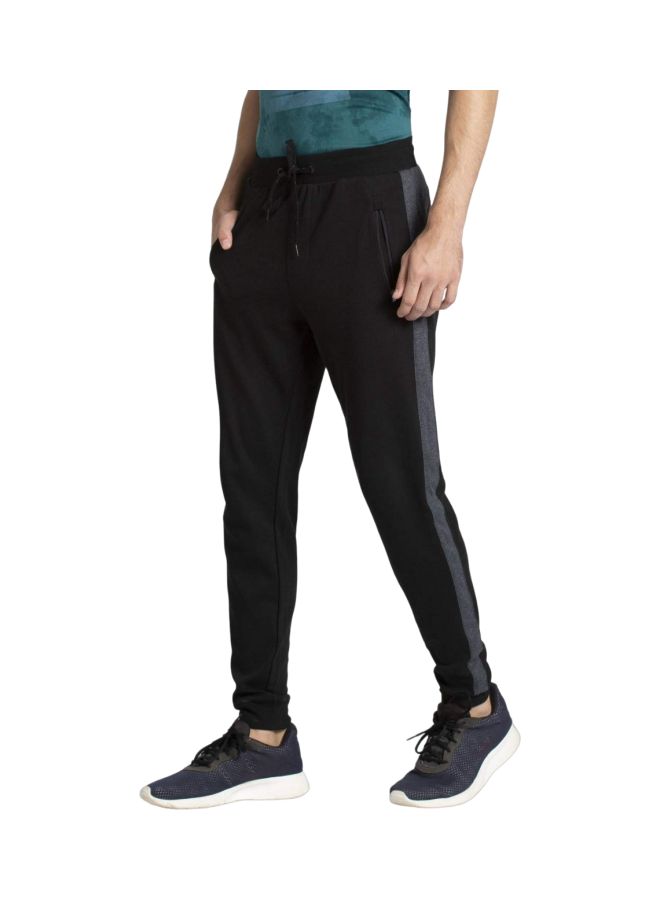 JOCKEY Jockey AM71 Men Super Combed Cotton Rich Slim Fit Dual Tone Joggers with Zipper Pockets - Image 3