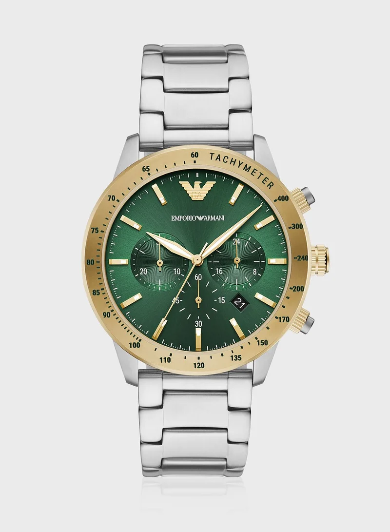Steel Strap Analog Watch