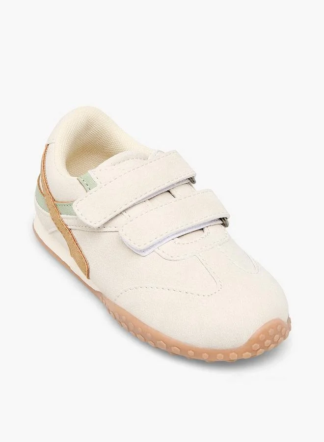 جونيورز Boys Hook & Loop Ankle School Sneakers