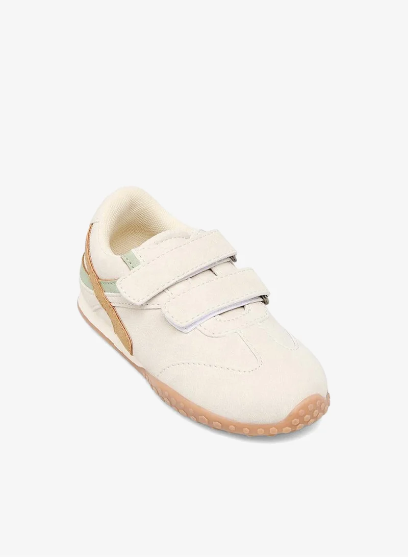 Juniors Boys Hook & Loop Ankle School Sneakers