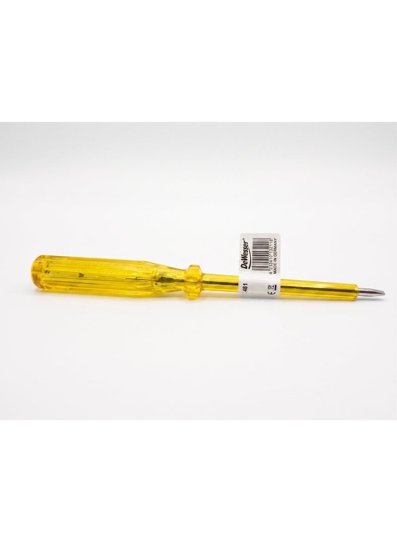 Voltage Tester Screwdriver with Neon Indicator – Electric Line Tester - Image 2