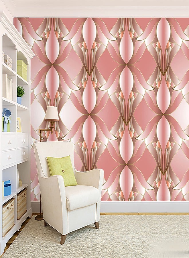 WALL DECOR Floral Decor Wallpaper Multicolor Wall Sticker for Home D�cor, Living Room, Bedroom, Hall, Kids Room, Play Room(Self Adhesive Vinyl, Waterproof Model DW050) (16 X 90 INCH) - Image 1