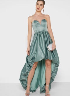 True Decadence Strapless High Low Dress  - Image 4