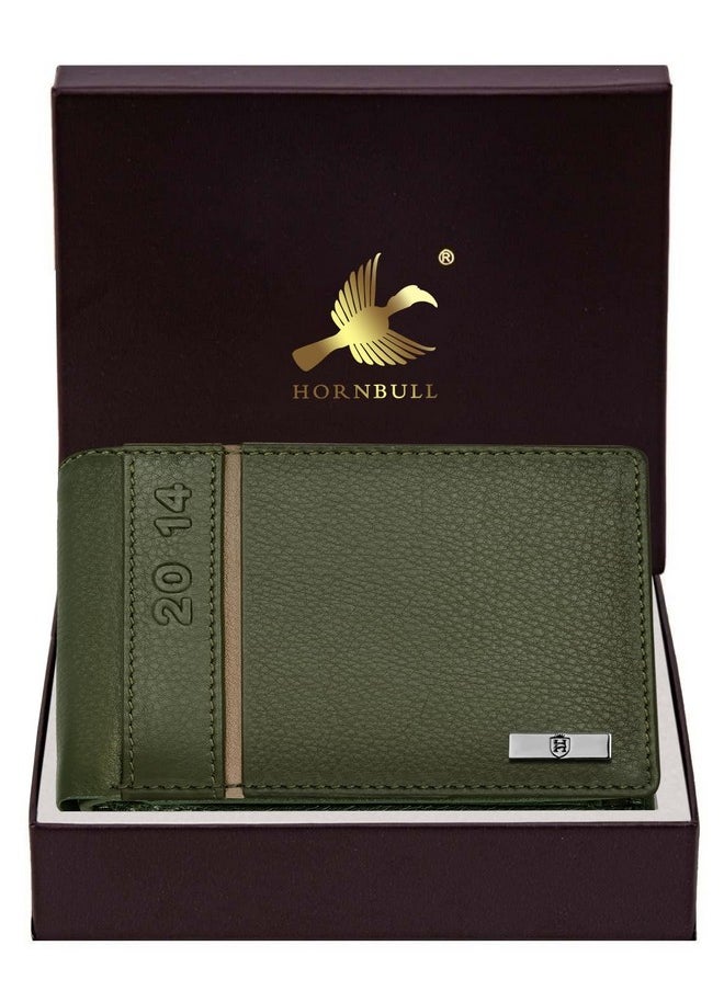 HORNBULL Miller Wallet for Men | Stylist Mens Wallet with RFID Blocking | Wallet Men Genuine Leather Olive Nappa | Gift for Men - pzsku/Z32C05B94E23CF21915A5Z/45/_/1737720888/e20043bc-711f-462e-a654-f21d74666cf2